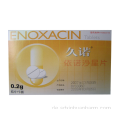 Behandlung empfindlicher Bakterien Enoxacin-Tabletten